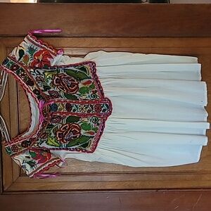 Gorgeous Upcycled Mexican Blouse